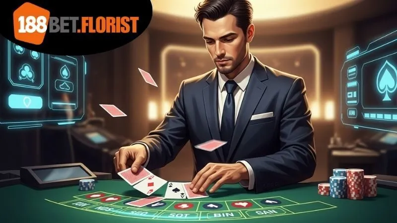 Live casino dealer thật 188BET siêu chân thực 3 Ưu điểm live casino dealer thật 188BET
